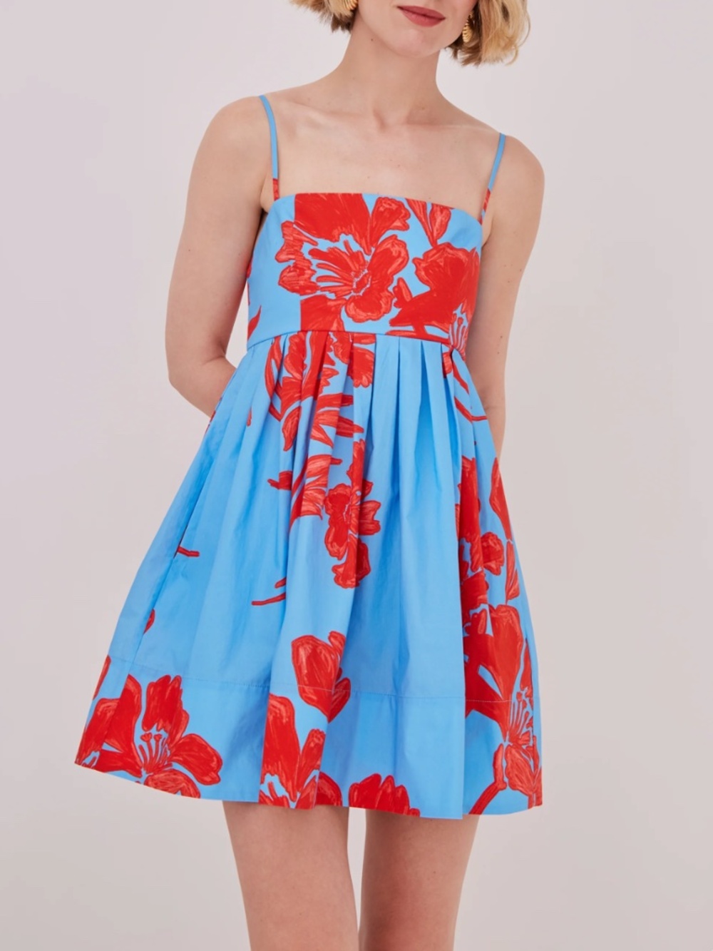 Cara Cara Leo Mini Babydoll Dress